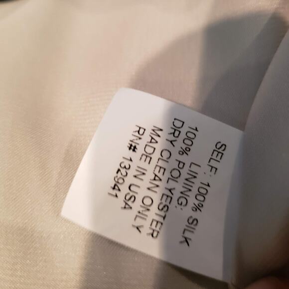 Amanda Uprichard Silk Dress Mint Draped Midi - S - Picture 5 of 5